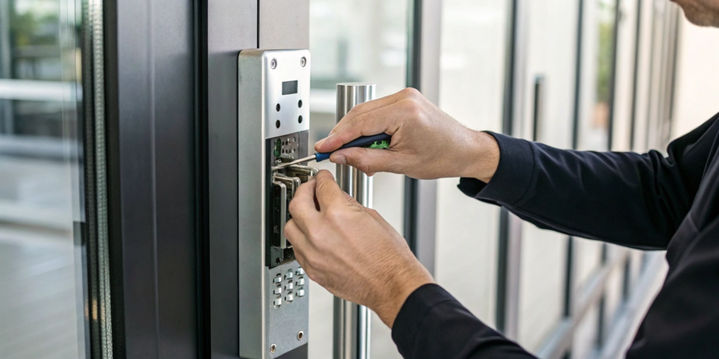 Automated security gate with access control